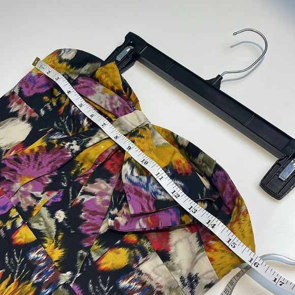 Anthropologie Moulinette Soeurs Strapless Floral Dress - Picture 7 of 10